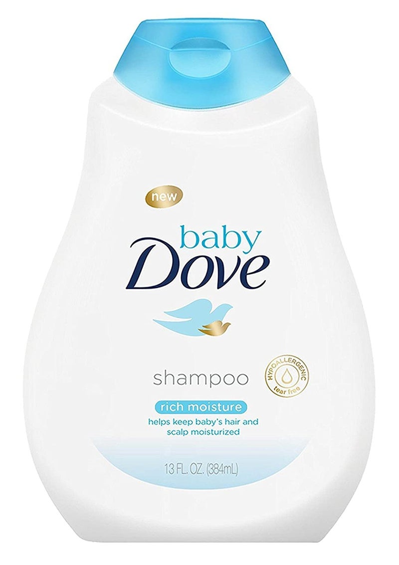 Dove, Baby Tear Free Shampoo, Rich Moisture - 13.5 Fl Oz / 400mL - Image 1