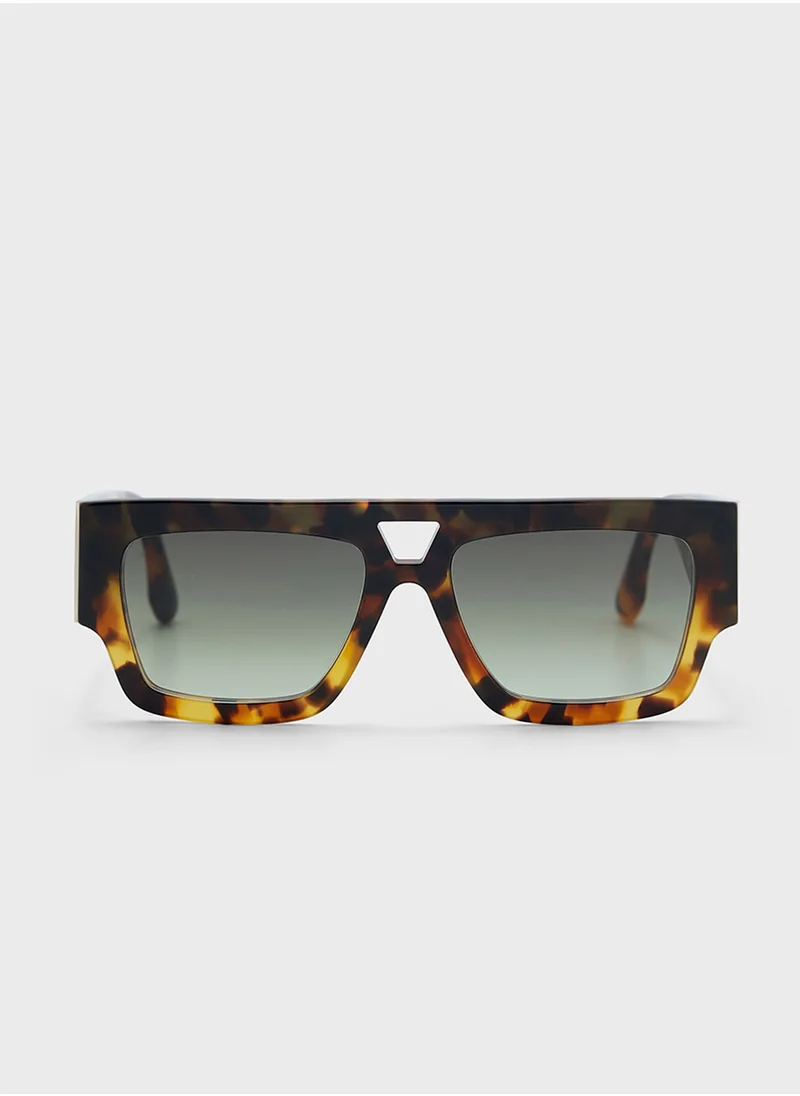 Victoria Beckham Square Sunglasses