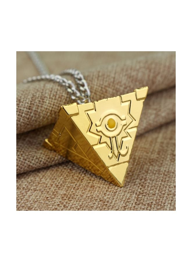 بيوينتي قلادة من سبيكة الزنك بدلاية بتصميم بازل ثلاثي الأبعاد مستوحى من كرتون شخصية يوغي - Image 2