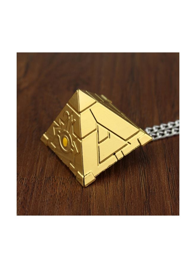 بيوينتي قلادة من سبيكة الزنك بدلاية بتصميم بازل ثلاثي الأبعاد مستوحى من كرتون شخصية يوغي - Image 4