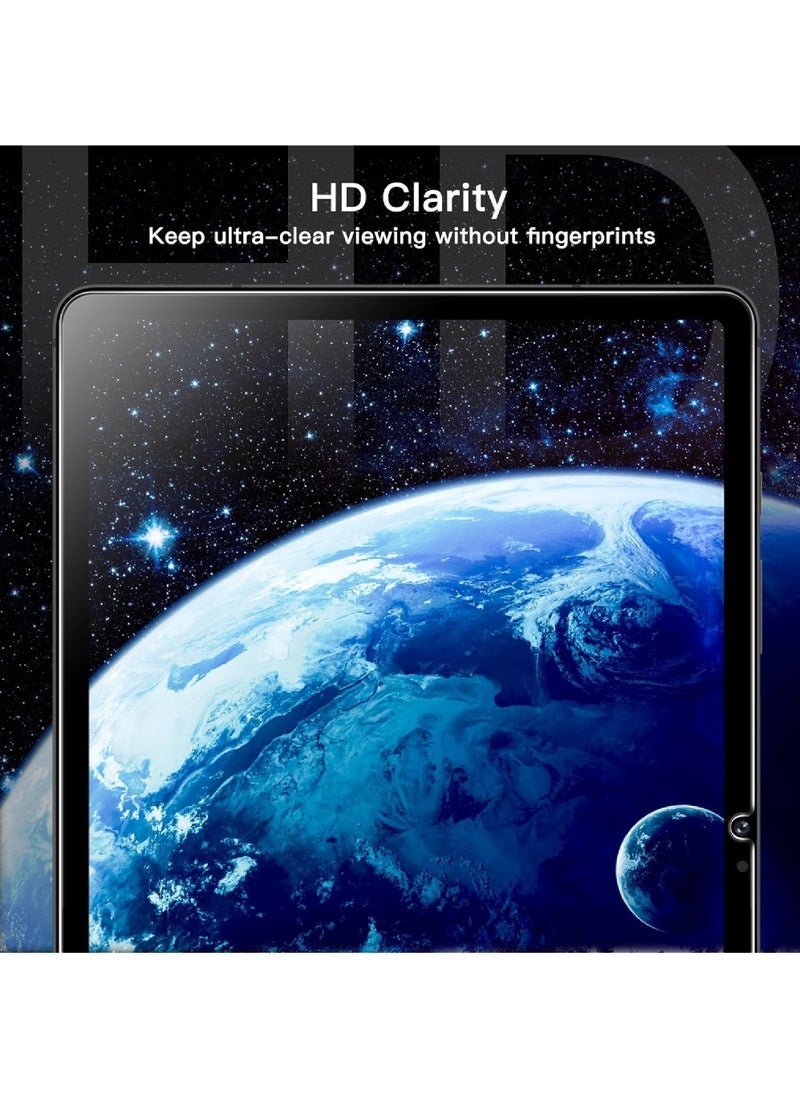 Captaintech 2-in-1 Tempered Glass Screen Protector for Samsung Galaxy Tab S9 11 u0026 Tab S9 FE 10.9 – HD Clear with Easy Installation Frame (1-Pack) - Image 5
