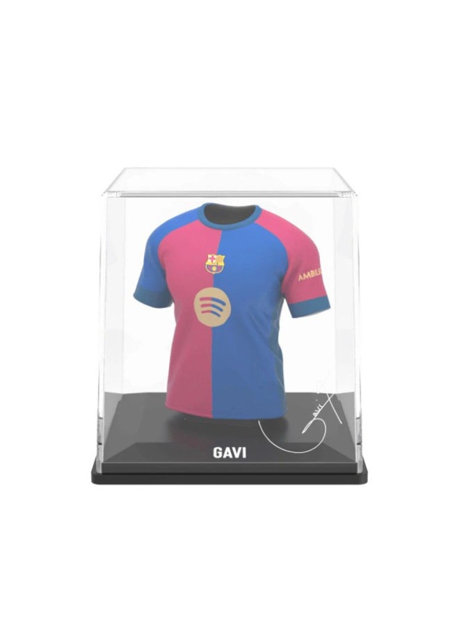 Splink Barcelona Gavi Home Jersey Display Case, Official Licensed Collectible, 2024/2025 Season - Image 1