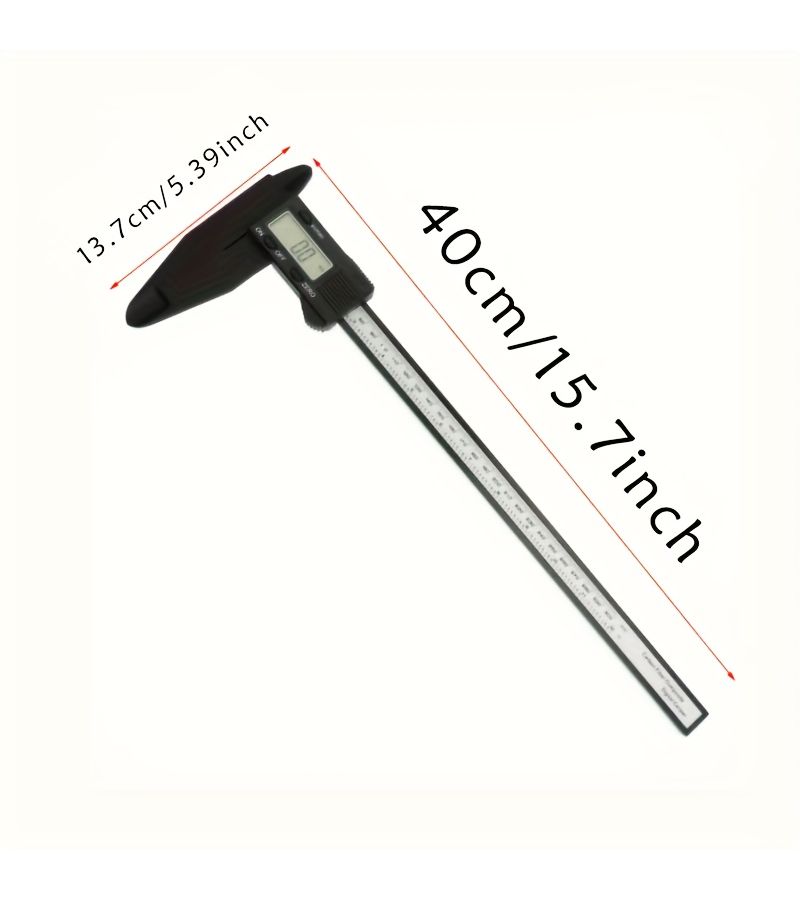 300mm 0.1mm Long Jaw Vernier Caliper Digital Display Inner Outer Diameter Measurement - Image 2