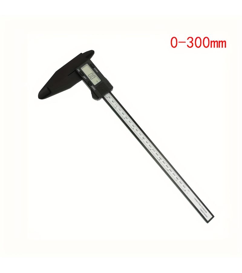 300mm 0.1mm Long Jaw Vernier Caliper Digital Display Inner Outer Diameter Measurement - Image 1