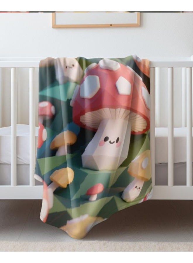Baby and children's cartoon flannel thin blanket (warm and comfortable, suitable for sleep, game use) 70cm*100cm - 431