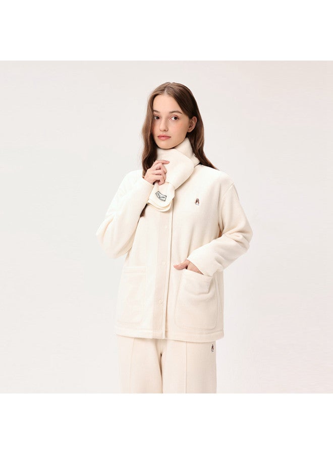 Hush Puppies Long-sleeve Fleece Round-neck Women's Jacket For Autumn And Winter - Image 3