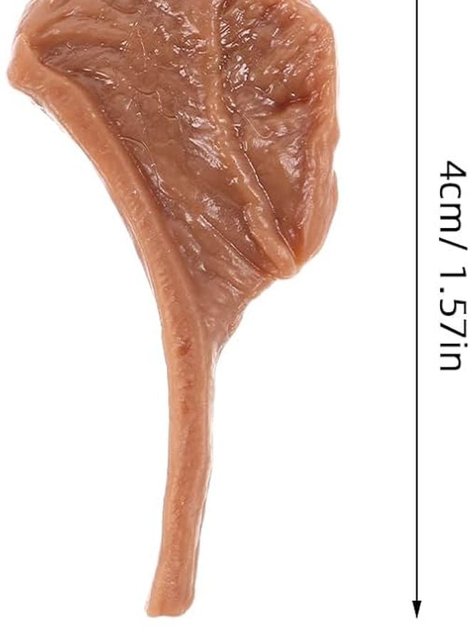 Cabilock 50 Pcs Realistic Mini Steak Toy Simulation Food Kitchen Decor Photography Props - Image 3