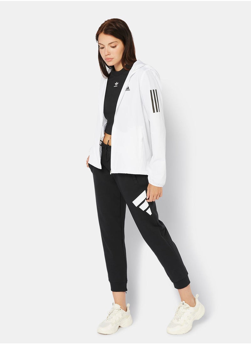 Adidas - Own The Run Hooded Running Jacket - Image 1