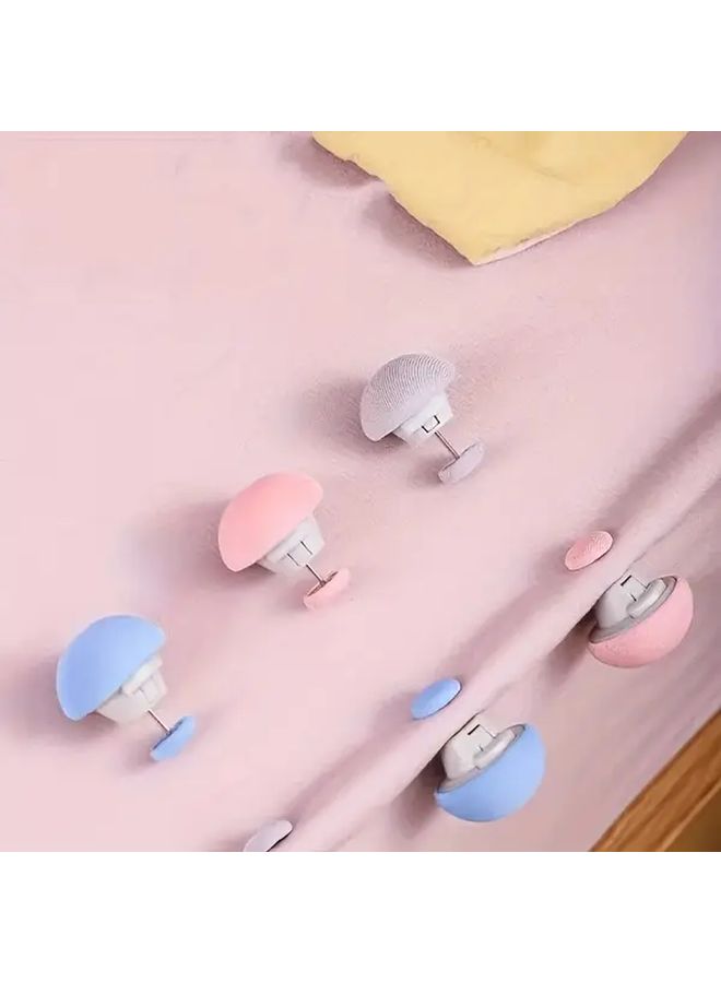 16pcs Blue Mushroom Pattern Non Slip Reusable Bedding Safety Clips - Image 4
