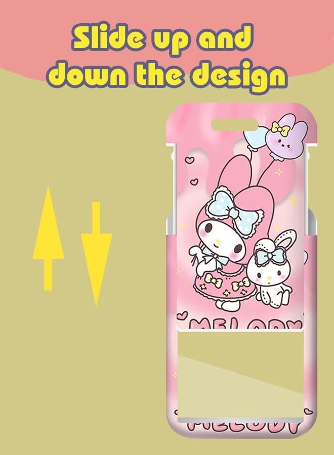 2 PCS Anime Badge Card Holder with Lanyard, Retractable Badge Reel, ID Credit Card Holder Purse Pouch with Lanyard Durable Card Case Neck Pouch Wallet Anime Keychain for Students Teens - Image 3