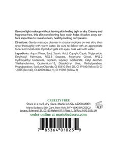 MARIO BADESCU Mario Badescu Makeup Remover Soap for Combination, Dry and Sensitive Skin | Oil Free Cleanser that Hydrates Skin |Formulated with Glycerin | 6 FL OZ  - Image 2
