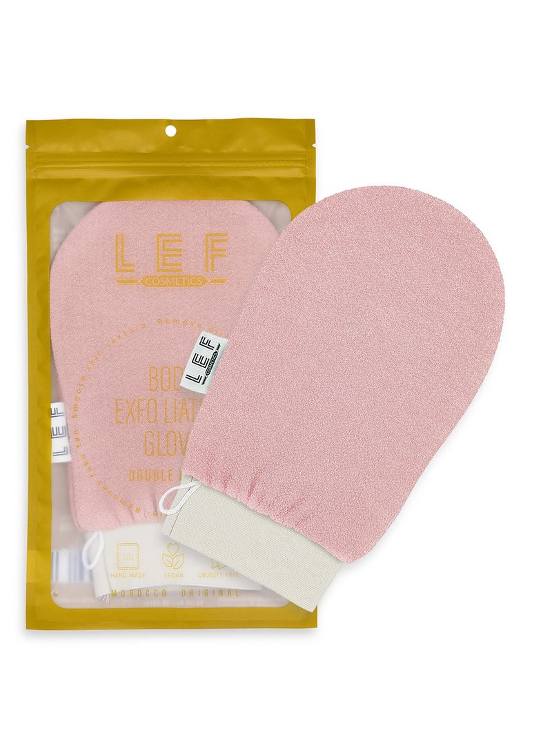 LEF The Korean Glove to Exfoliate Skin with a Double Layer - Image 1