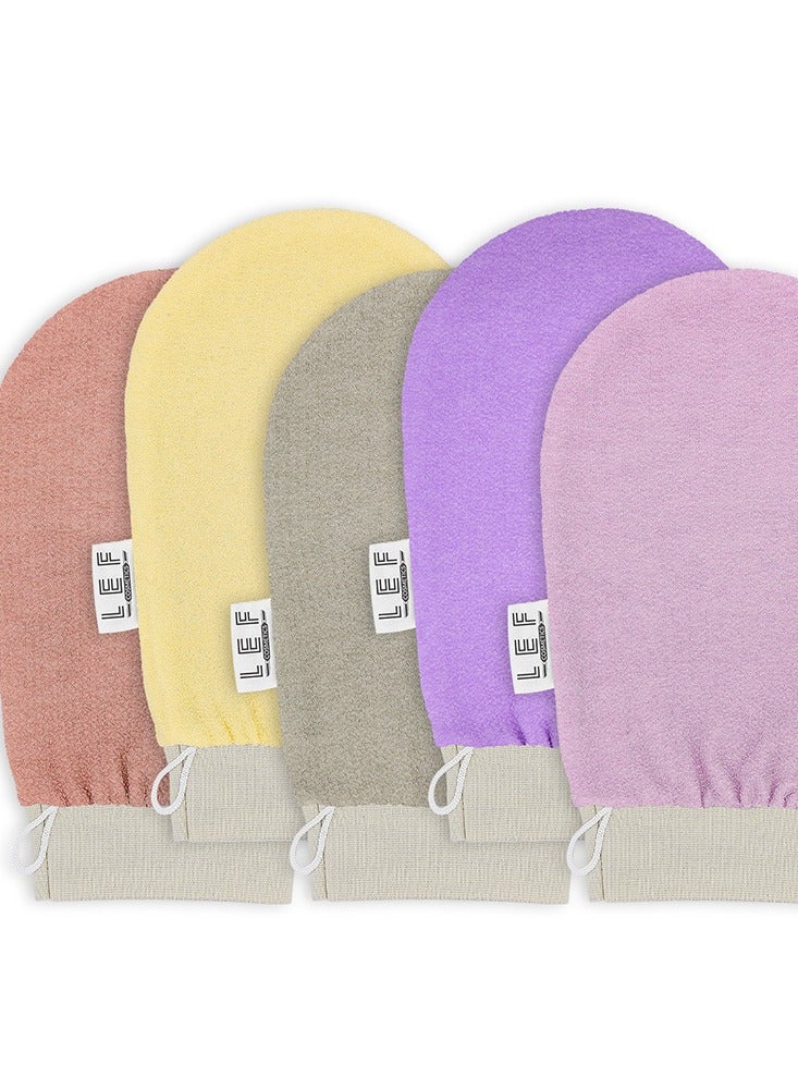 LEF The Korean Glove to Exfoliate Skin with a Double Layer - Image 5