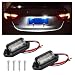 Hbxdeco 2PCS LED License Plate Light Waterproof 12V24V 6SMD License Plate Tag Lamp Tail Light Replacement for Car SUV Truck Van RV Trailer as Step Courtesy Light DomeCargo Lights - Image 2
