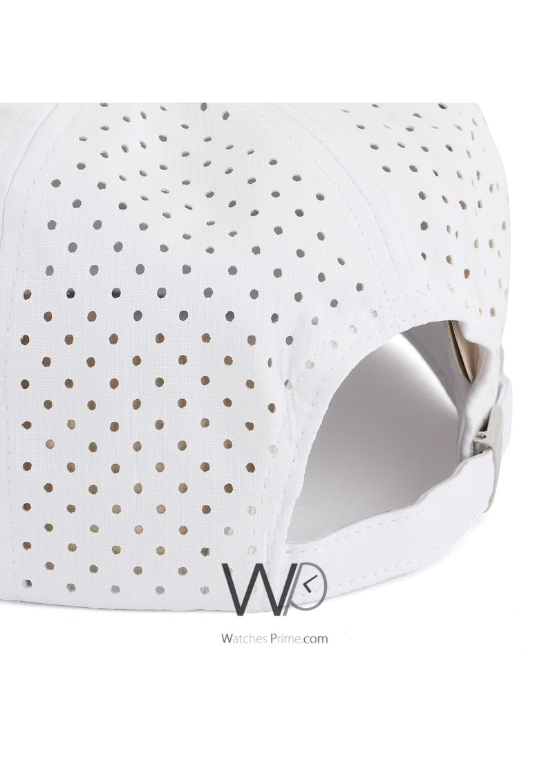 NIKE ORIGINAL Nike Snapback hip hop Cap White Color Cotton Hat For Men  - Image 3