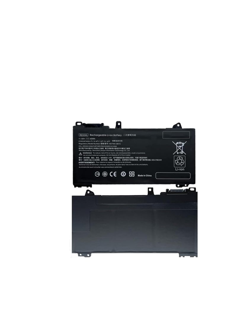 Terabyte Battery RE03XL for HP ProBook 450 G6 450 G7 440 G6 430 445 455R G6 430 440 445 G7 Series HSTNN-OB1C HSTNN-UB7R - Image 4