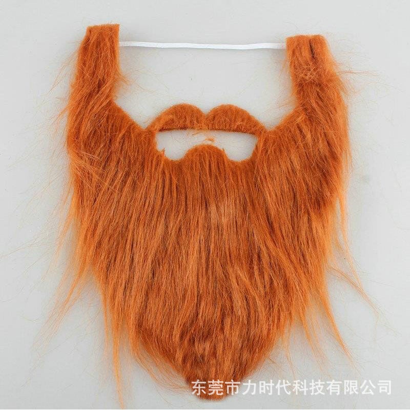 Halloween Prom Party Fake Beard Beard Christmas Beard Whiskers Chin Beard Funny Props - Image 3