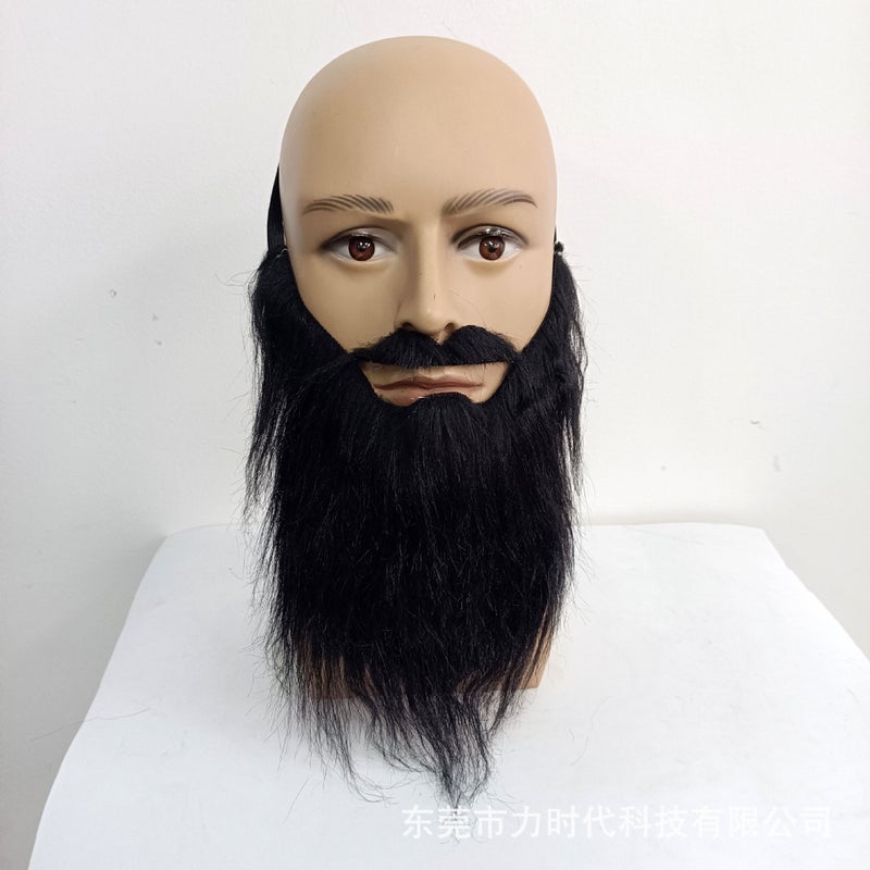 Halloween Prom Party Fake Beard Beard Christmas Beard Whiskers Chin Beard Funny Props - Image 2