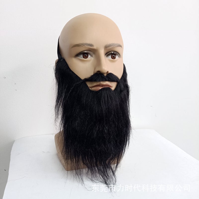 Halloween Prom Party Fake Beard Beard Christmas Beard Whiskers Chin Beard Funny Props - Image 5