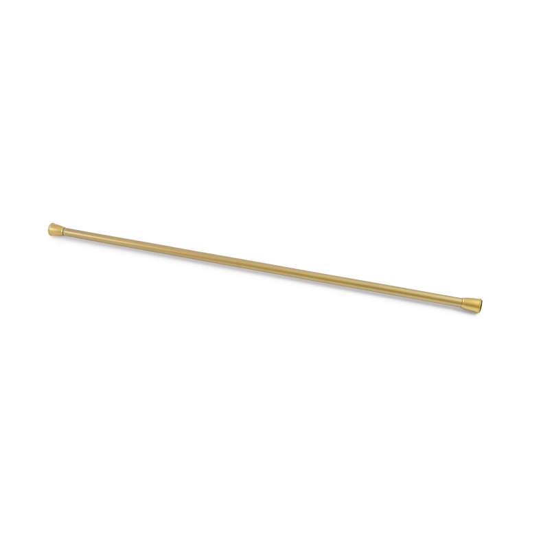 Pan Home قضيب ستارة حمام قابل للتمديد من إيلا 25 مم 130-240 سم ذهبي - Image 2
