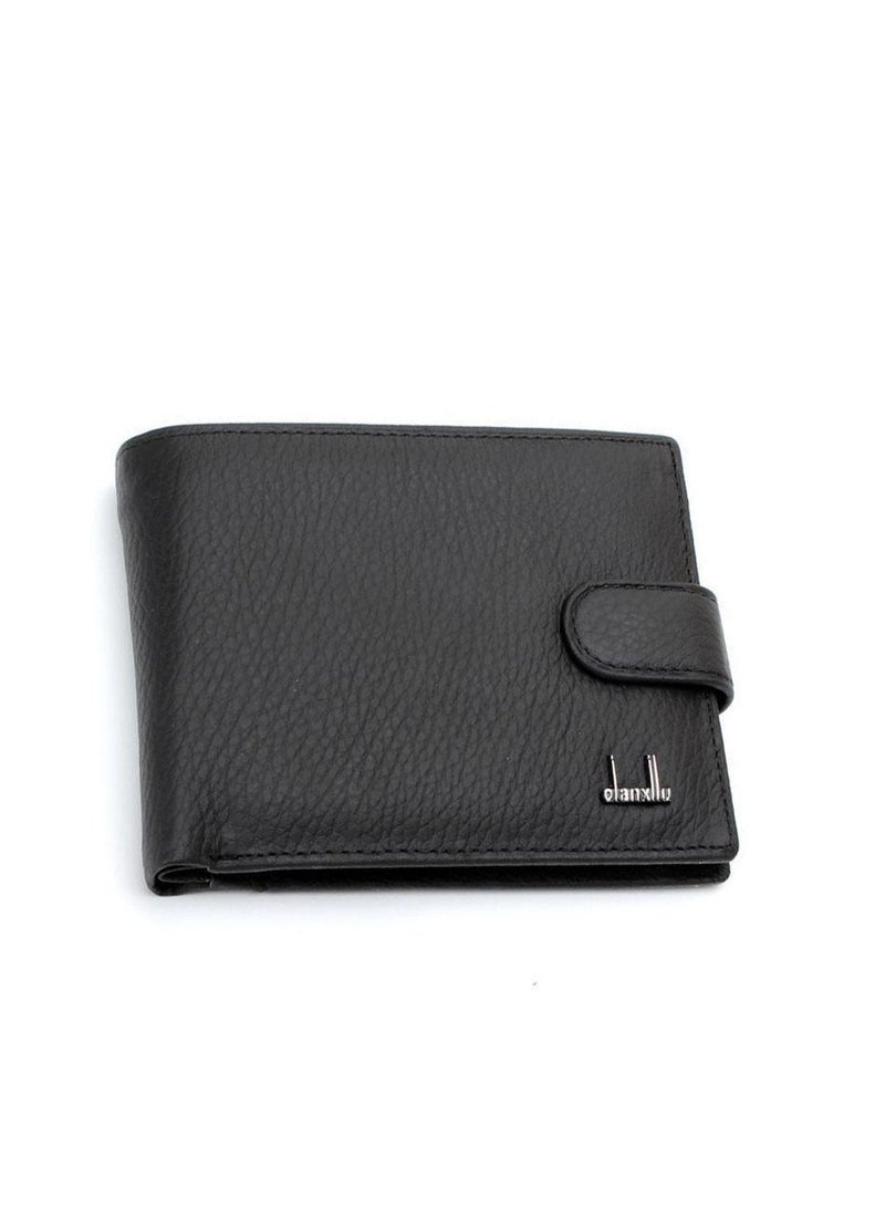 Horse Black Wallet lock LeatherI mperial + Bag Dukan Alaa - Image 2