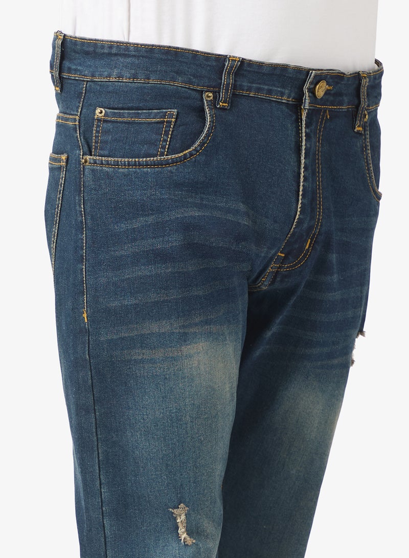 سفنتي فايف جينز بقصة مستقيمة - Image 4