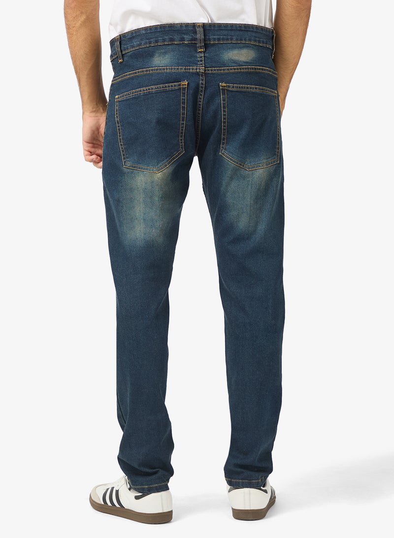 سفنتي فايف جينز بقصة مستقيمة - Image 3