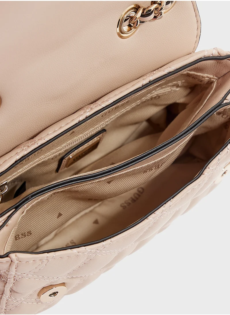 GUESS Giully Mini 2 Comp Crossbody