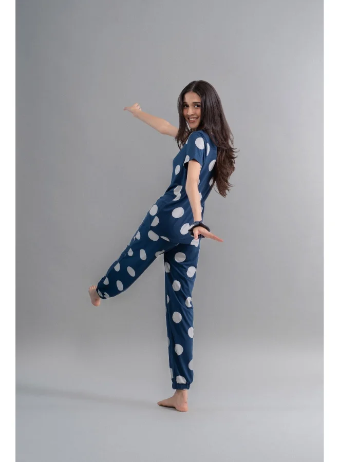 نسيسيرا طقم بيجاما سليبى نيفى بولكا سوبيما