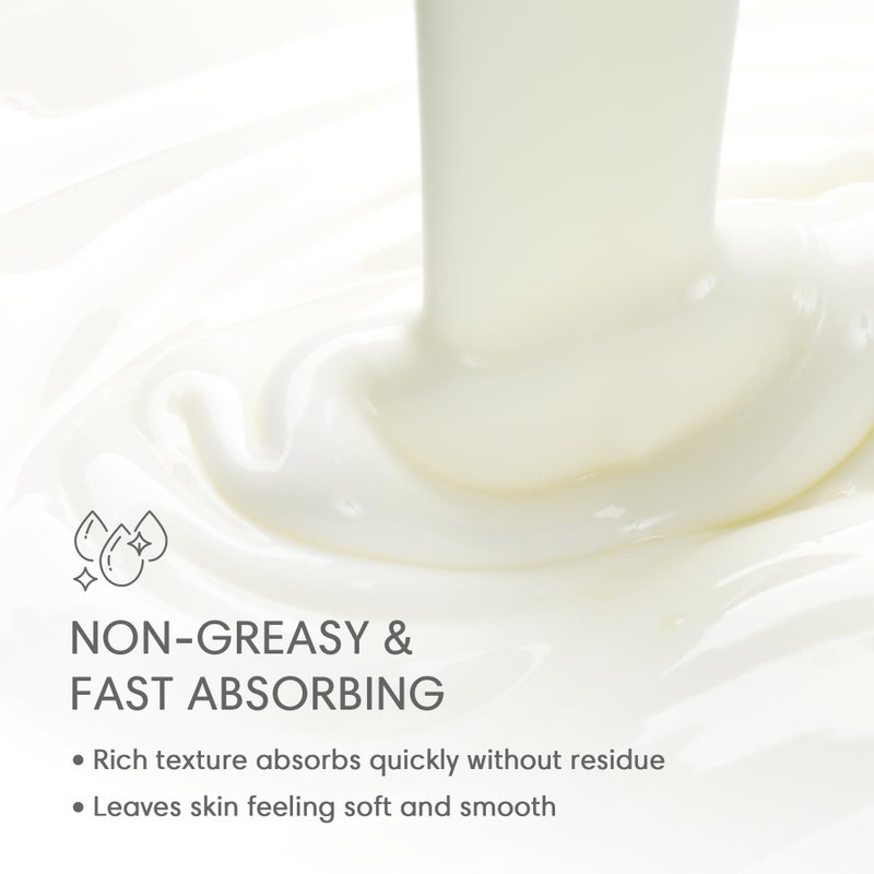 John's Vitamin E, A & D Collagen Cream â€“ 16 oz Aloe-Enriched Moisturiser for Face & Body â€“ Nourishing Vitamin E Skin Cream for Dry, Sensitive Skin - Image 3
