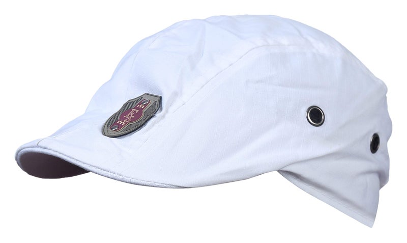 Zacharias Men's Cotton Golf Cap (Pack of 1) (CL-01_White_Free Size) - Image 3