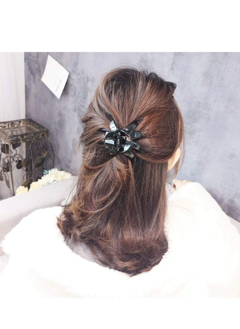 Oasisgalore 2 Pack Classic Medium Claw Clips: Strong Hold, Ideal for Women & Girls' Hairstyling.  - Image 5