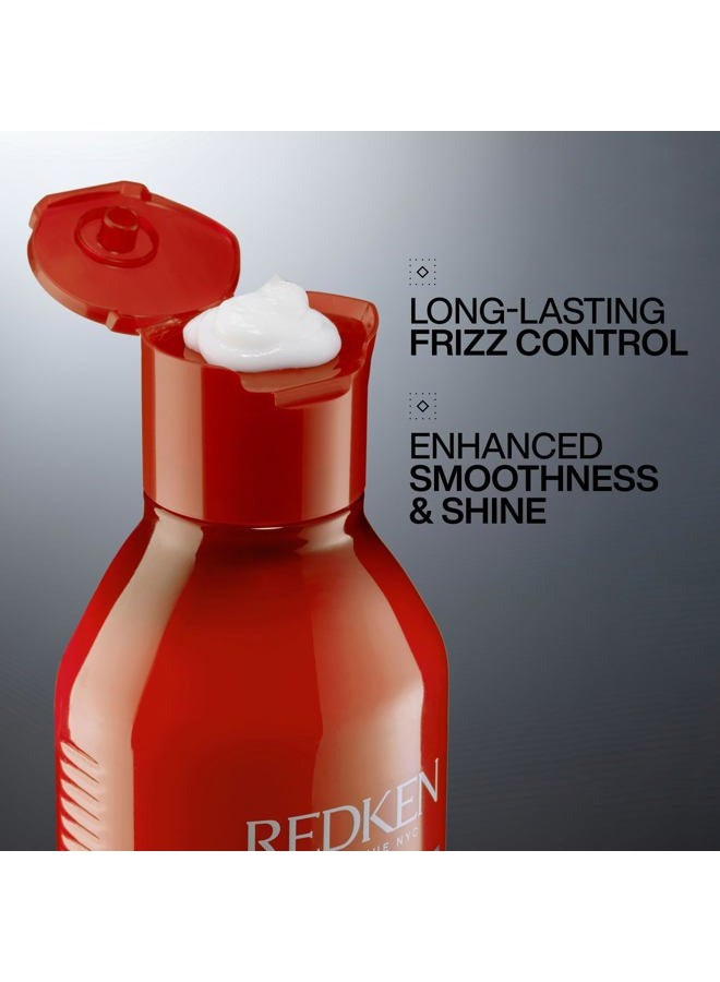 REDKEN Frizz Dismiss Conditioner | Sulfate Free Conditioner For Frizzy Hair | Moisturizes and Smooths | Provides Soft, Silky Hair | Long-Lasting Frizz Control | Humidity Protection | Anti Frizz - Image 2
