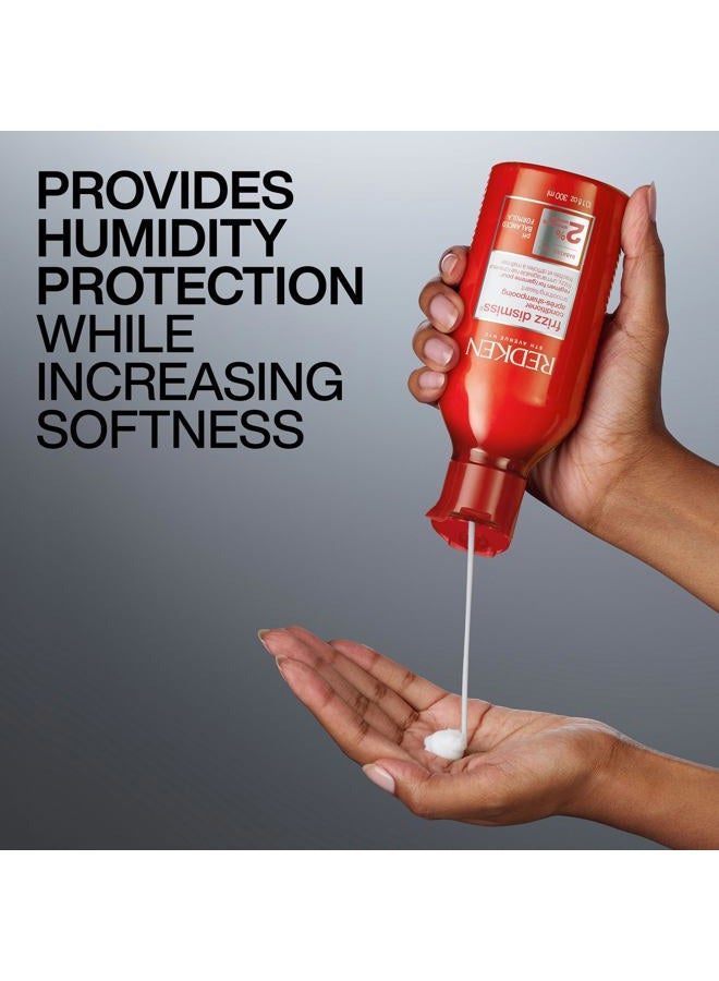 REDKEN Frizz Dismiss Conditioner | Sulfate Free Conditioner For Frizzy Hair | Moisturizes and Smooths | Provides Soft, Silky Hair | Long-Lasting Frizz Control | Humidity Protection | Anti Frizz - Image 4