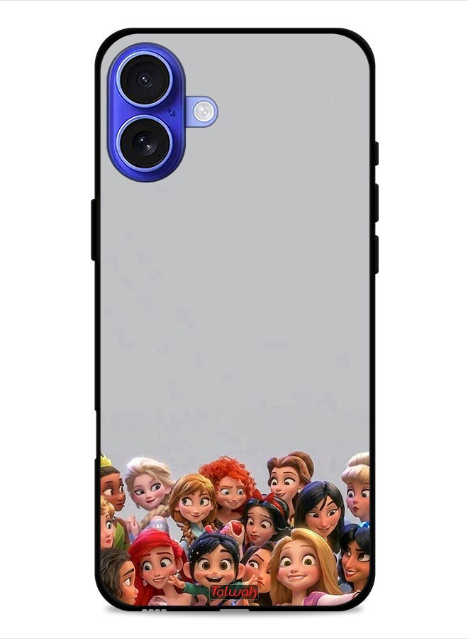 Tolwak Apple iPhone 16 Protective Case Cover Friends Forever - Image 1