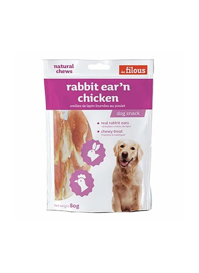 Les Filous Les Filous Rabbit Ear'N Chicken 80g 