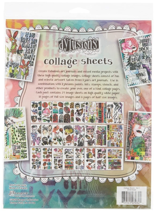 Dylusions Collage SHT Set 1 - Image 3