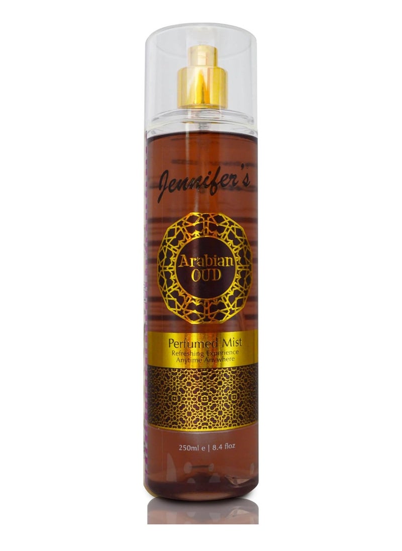 Jennifer's Jennifer's Arabian Oud Perfumed Mist 250 ML - Refreshing Experience Anytime, Anywhere  - Image 1