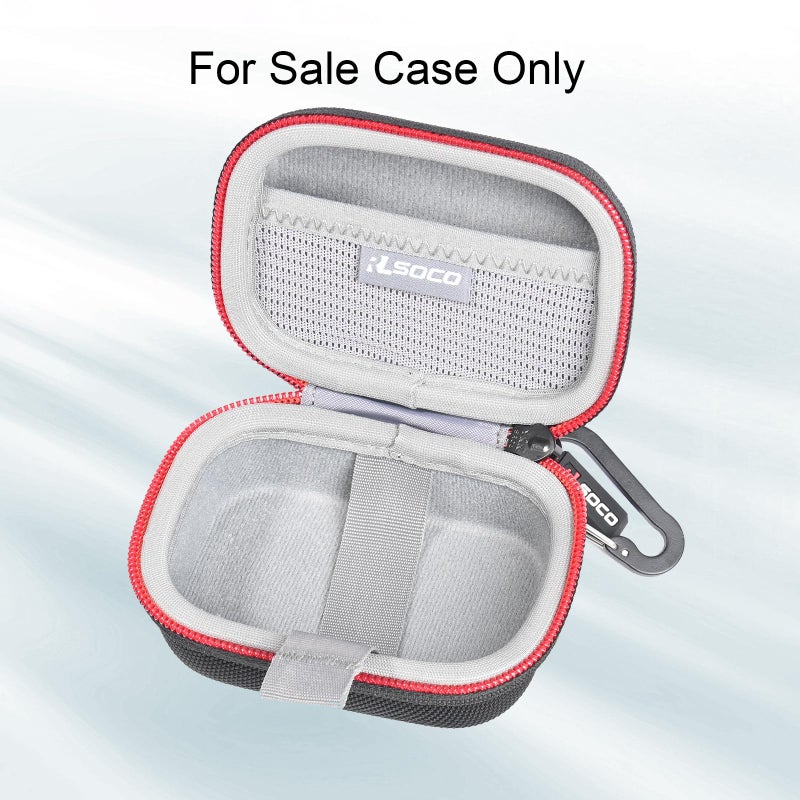 RLSOCO Hard Case for JBL Endurance Peak 3 True Wireless Active Earbuds | Storage Pouch with Sturdy Metal Hook | Compact Design with YKK Zipper (Case Only) - Image 2