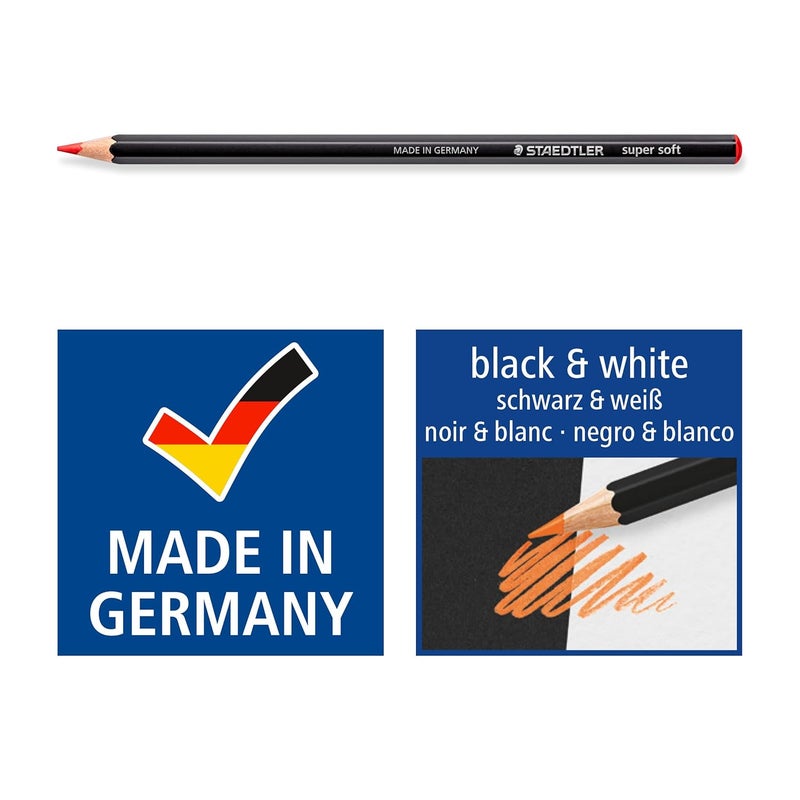STAEDTLER STAEDTLER Design Journey Super Soft Color Pencils In Pack Of 12 ClrsBlack - Image 5
