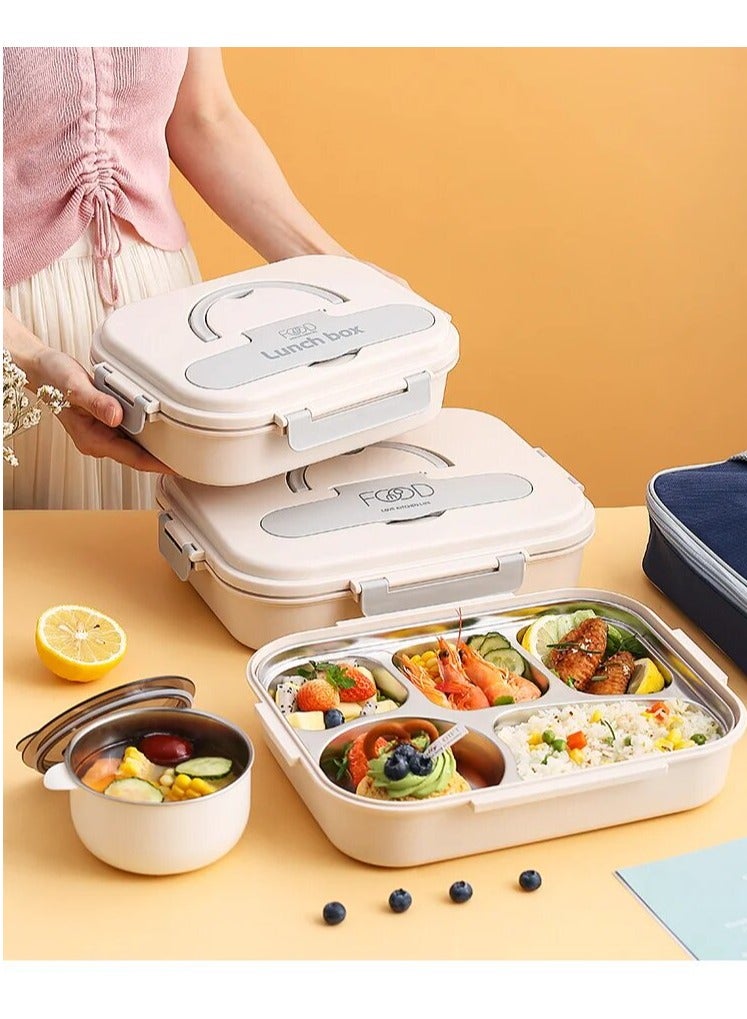 فوود صندوق غداء من الفولاذ المقاوم للصدأ - حل متين وصديق للبيئة وأنيق لتخزين الطعام - Image 2