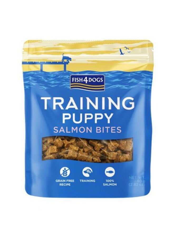 (فيش٤دوجس) فيش فور دوغز ترينينغ بايتس سلمون – مكافآت تدريب للجراء ٨٠ غ
