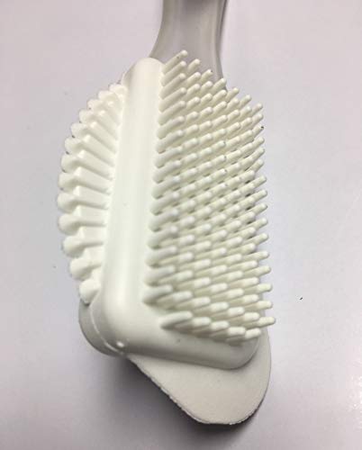 Pedag Suede Shoe Cleaner Brush, German Made, 4-Way Cleaning & Refreshing for Suede Leather Products with Brass & Nylon Bristles, 1 Brush - Image 4