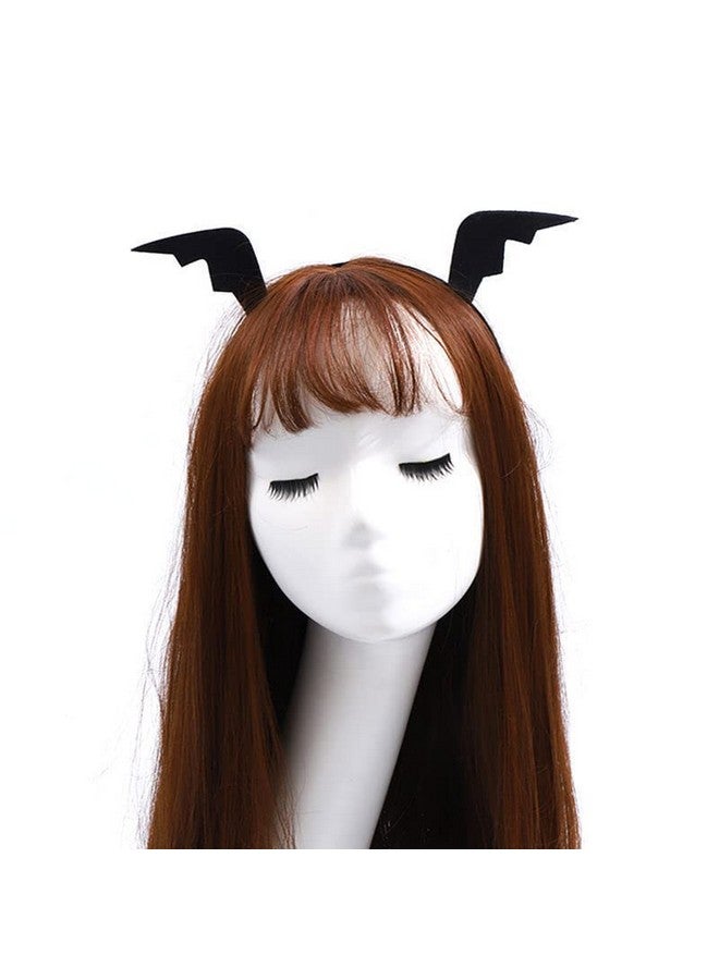 YangQian Batwing Hair Clips Halloween Accessories For Women Girls Bat Hair Accessories Devil Bat Ears Hair Clips Hairpins Barrettes Bat Wings Halloween Cosplay Costumes Accessories 2 Pairs - Image 5