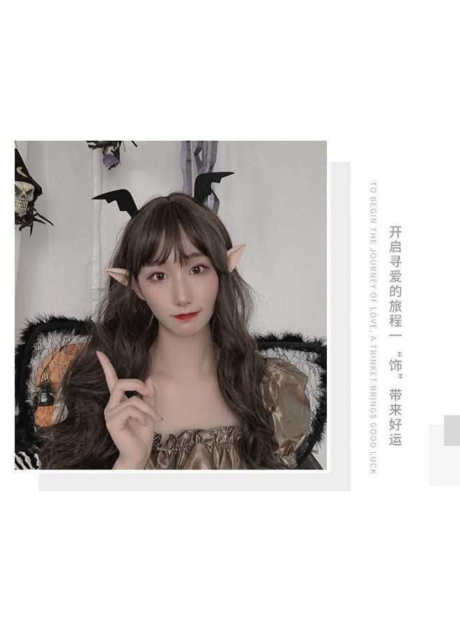 YangQian Batwing Hair Clips Halloween Accessories For Women Girls Bat Hair Accessories Devil Bat Ears Hair Clips Hairpins Barrettes Bat Wings Halloween Cosplay Costumes Accessories 2 Pairs - Image 3