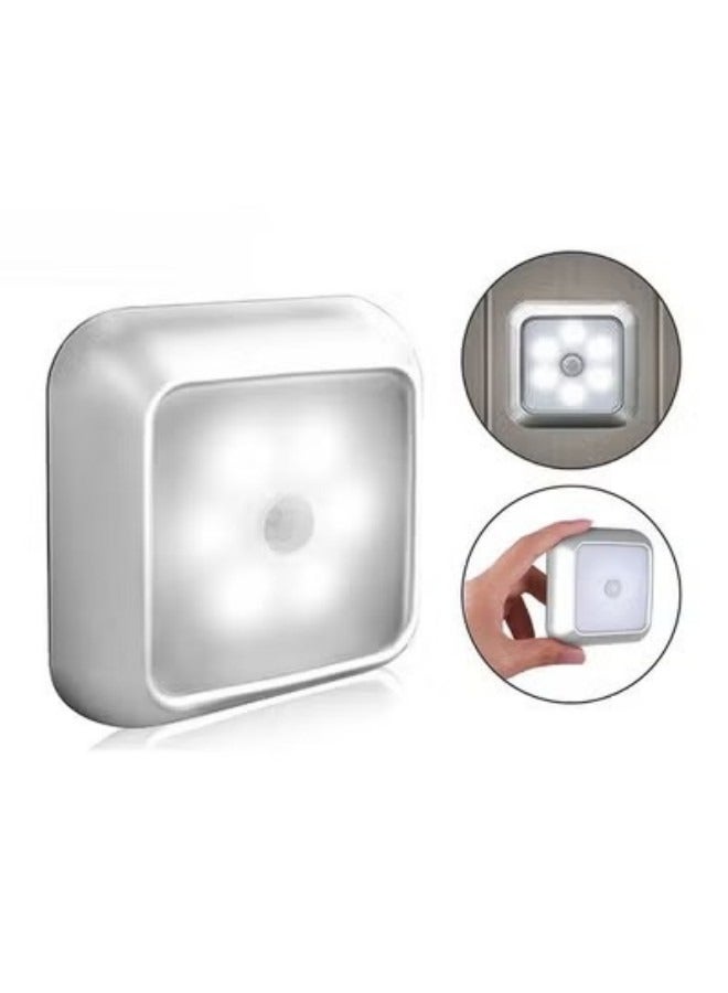 Square Induction Lamp, Motion Sensor Light, Human Body Sensor Night Light, Magnetic Night Light, Closet Cupboard Aisle Light, Smart Home Sensor Light - Image 1