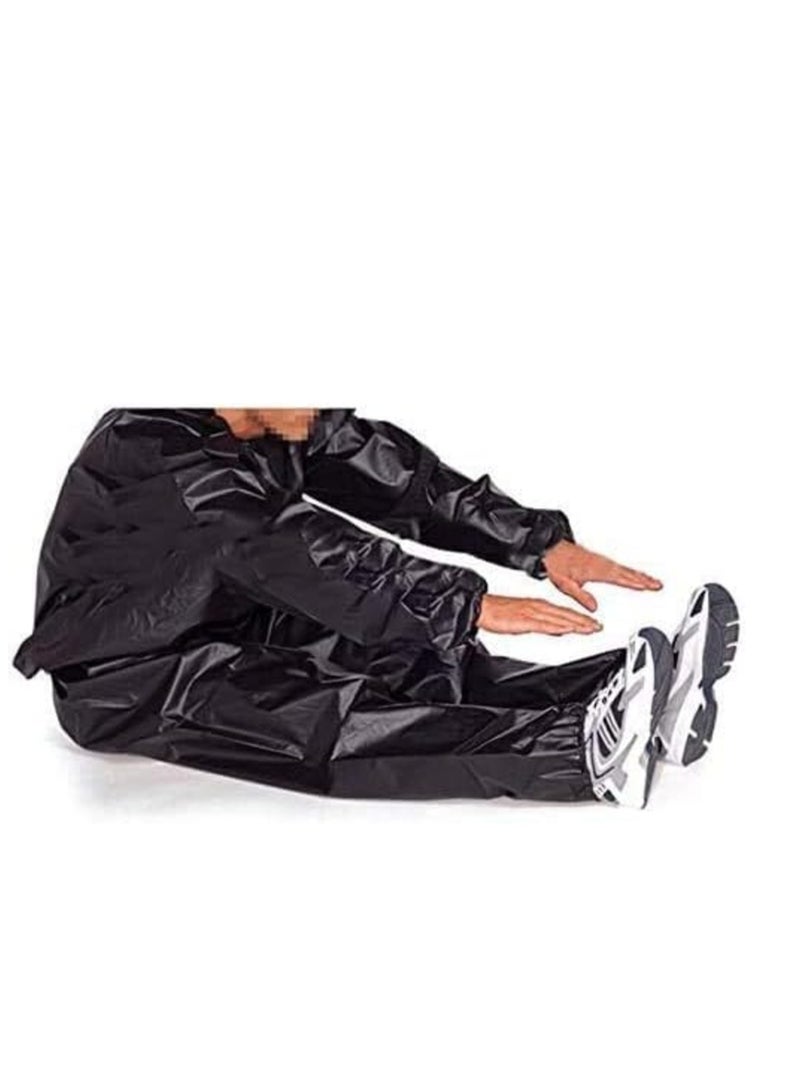 سبال بدلات ساونا شديدة التحمل لممارسة التمارين الرياضية وبدلات ساونا مضادة للتمزق والتدريب واللياقة البدنية وفقدان الوزن وملابس نحيفة - Image 2