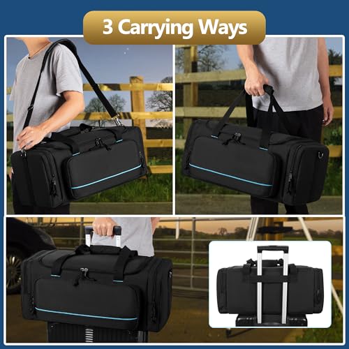samdew Telescope Tube Bag for 4", 5", 6" and 8" Optical Tubes, Telescope Carrying Case Compatible with Celestron NexStar SE Optical Tube and more, Multiple Pockets & 3 Carrying Ways, Bag Only - Image 5
