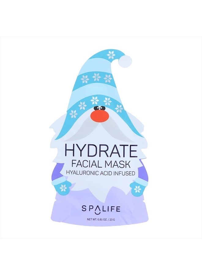SpaLife Holiday Gnome Facial Masks 9 pack - Image 4