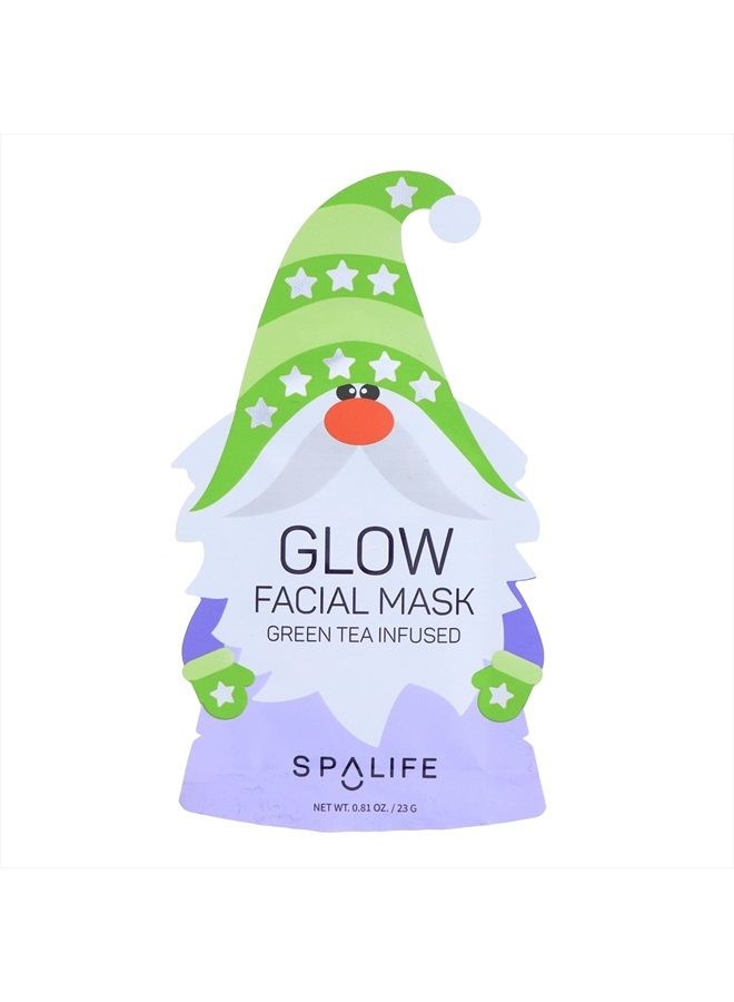 SpaLife Holiday Gnome Facial Masks 9 pack - Image 3